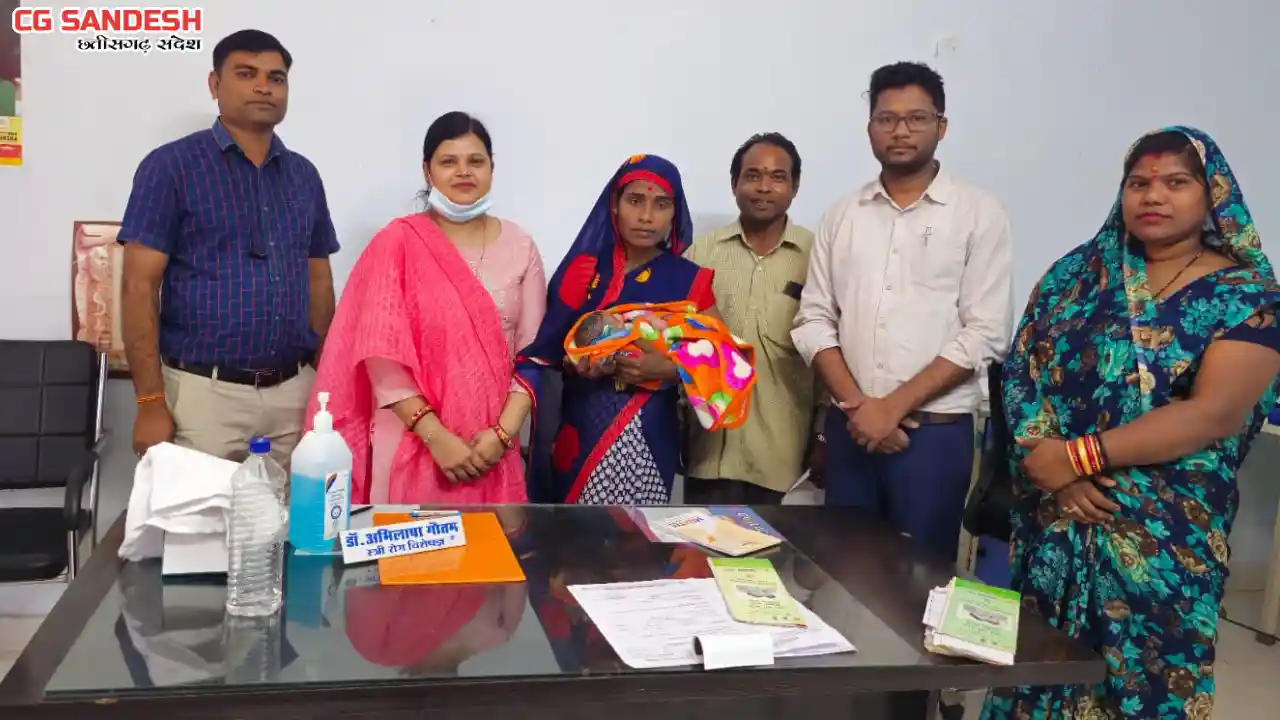 10 साल का इंतजार खत्म : डॉ. केशव साहू के इलाज से गूंजी किलका... - CG Sandesh
