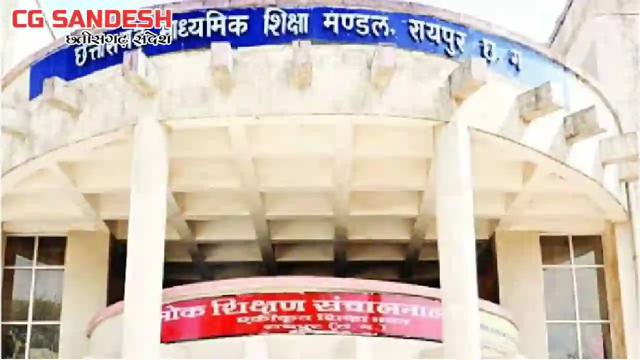 CG : 10वीं-12वीं की बोर्ड परीक्षाएं 20 फरवरी से होंगी शुरू - CG Sandesh