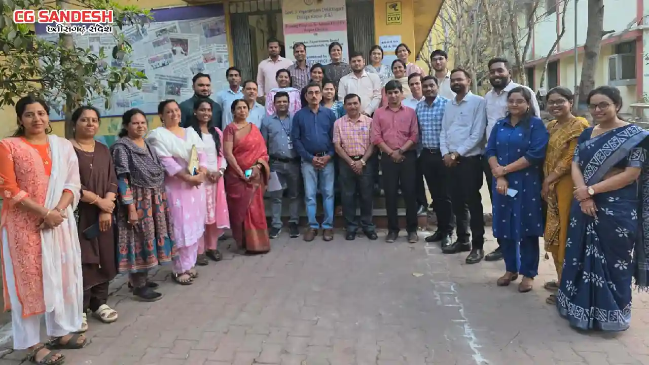  शासकीय जे. योगानंदम छत्तीसगढ़ महाविद्यालय, रायपुर में RUSA ... - CG Sandesh