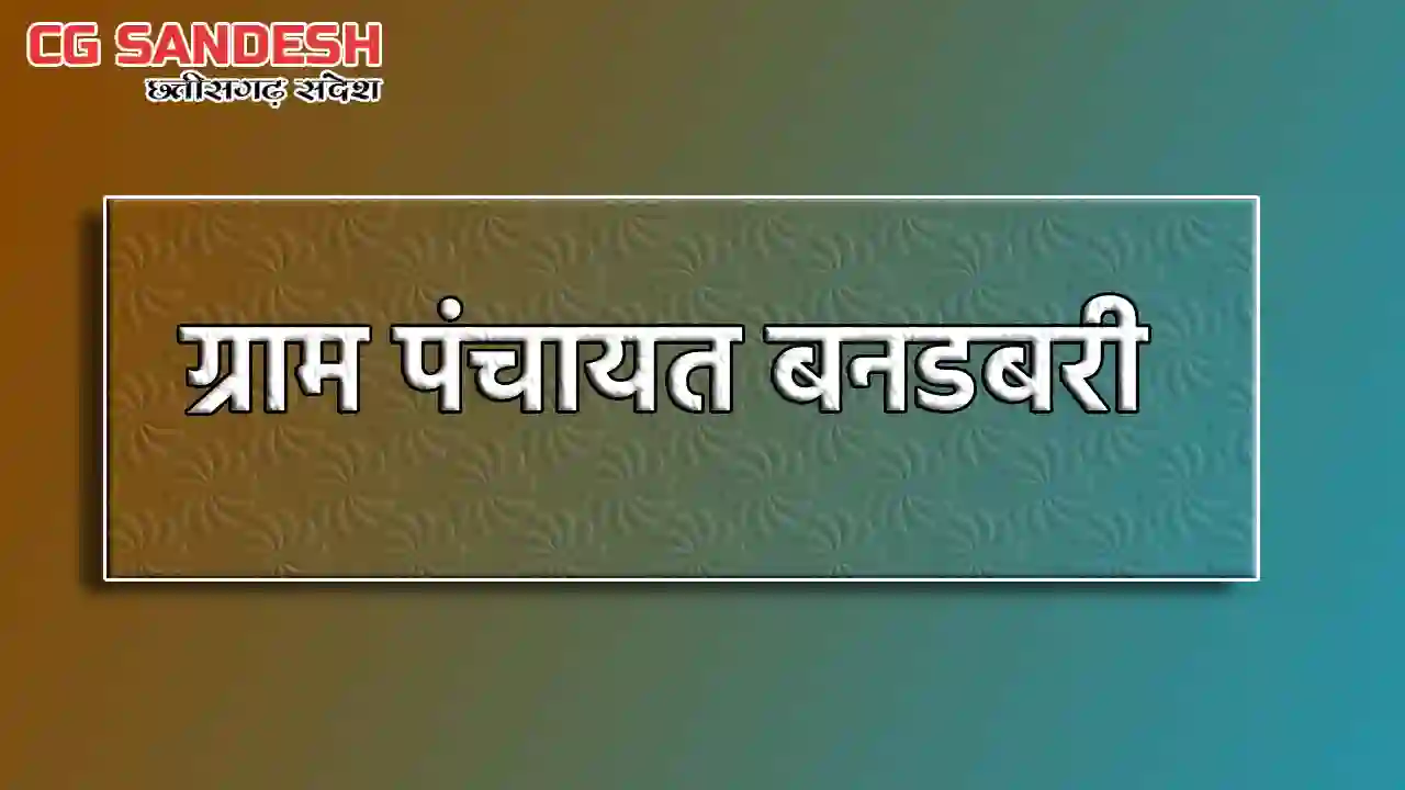 बसना : ग्राम पंचायत बनडबरी ने स्ट्रीट लाइट पर खर्च किये 41 ह... - CG Sandesh
