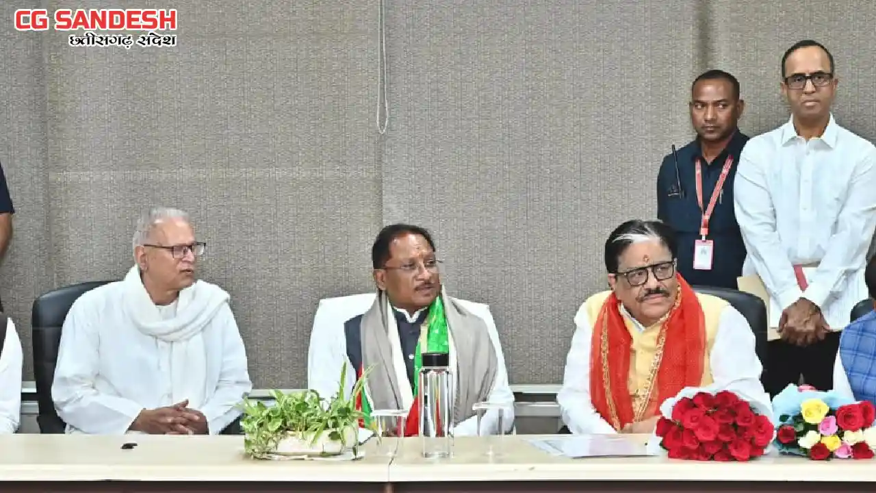 राज्य नीति आयोग के उपाध्यक्ष के रूप में गणेश शंकर मिश्रा ने ... - CG Sandesh