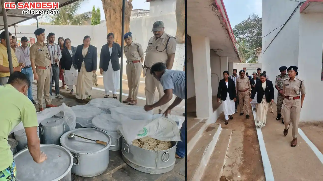 महासमुंद : अंडर ट्रायल रिव्यू कमेटी ने किया जिला जेल का निरी... - CG Sandesh