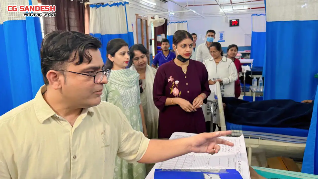 महासमुंद : डॉ. एकता लंगेह ने मरीजों के दीर्घायु और बेहतर स्व... - CG Sandesh