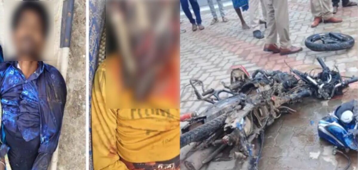 CG : पूर्व मंत्री के काफिले की फॉलो गाड़ी की चपेट में आने से... - CG Sandesh