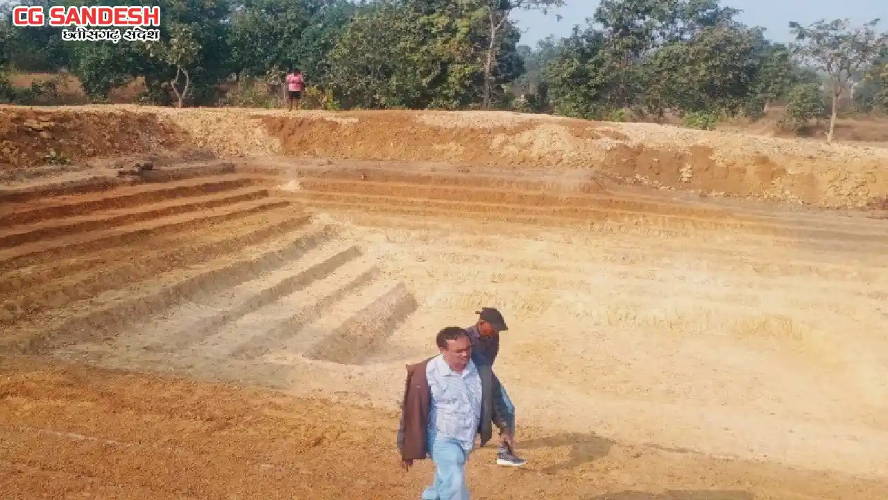 महासमुंद जिले में 60 करोड़ लीटर जल संरक्षण के कार्य स्वीकृत - CG Sandesh