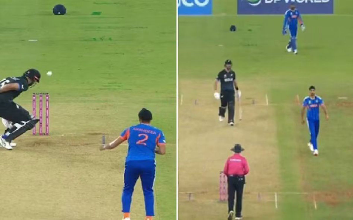  कीवी को गेंद मारने पर तेज गेंदबाज अर्शदीप की मिली सजा, ICC ... - CG Sandesh