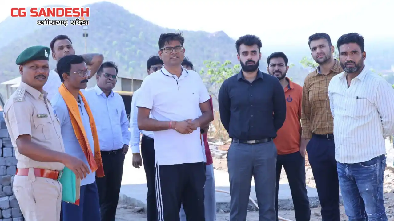 CG : ऑक्सी-जोन, हाईटेक लाइब्रेरी, खेल और पर्यटन परियोजनाओं स... - CG Sandesh