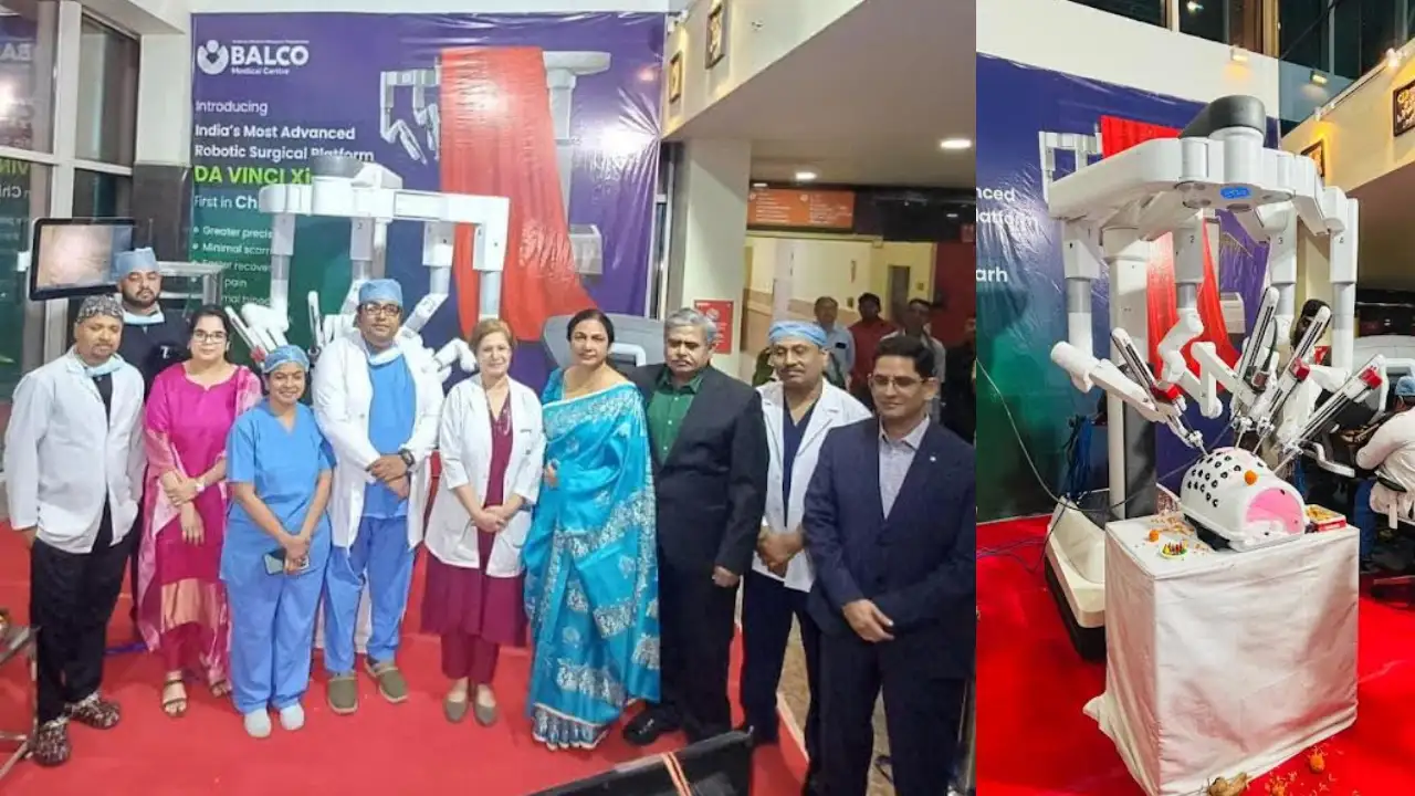 नया रायपुर में शुरू हुई उन्नत रोबोटिक तकनीक, बेहतर तरीके से ... - CG Sandesh