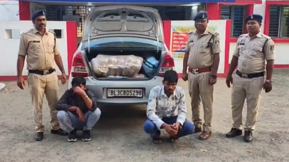 जशपुर में पुलिस की बड़ी कार्रवाई, 112 किलो गांजे के साथ दो त... - CG Sandesh