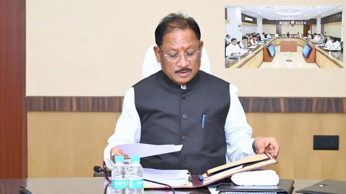 CG ब्रेकिंग : साय कैबिनेट की बैठक संपन्न, छत्तीसगढ़ शहरी गैस ... - CG Sandesh