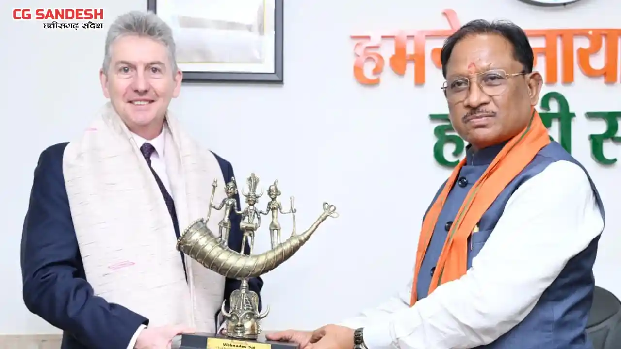 मुख्यमंत्री विष्णु देव साय से आस्ट्रेलिया के महावाणिज्य दूत ... - CG Sandesh