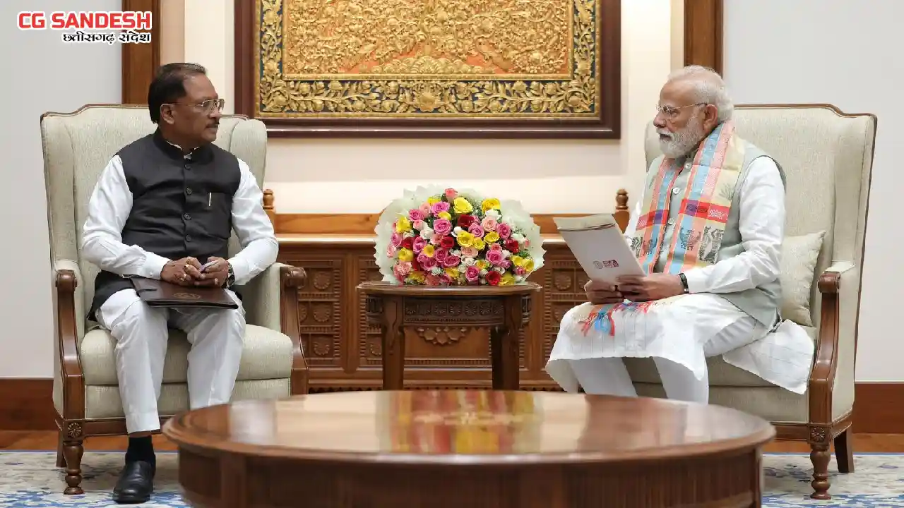 बस्तर 2.0 की शुरुआत: मुख्यमंत्री साय ने पीएम मोदी को दिया आम... - CG Sandesh