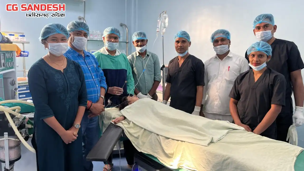 CG : खेल-खेल में अचानक सिक्का निगल लिया 03 वर्षीय मासूम, ऑपर... - CG Sandesh