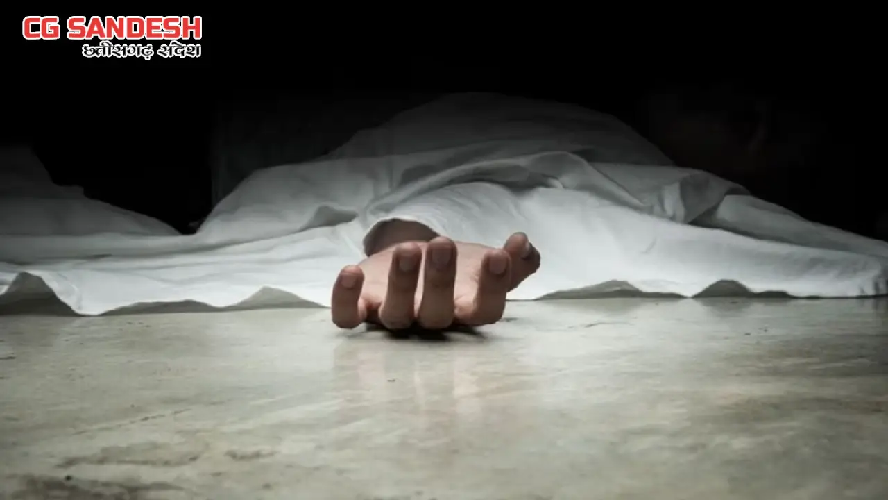 पिथौरा : अंगूर से भरी ट्रक पलटी, चालक की मौत - CG Sandesh