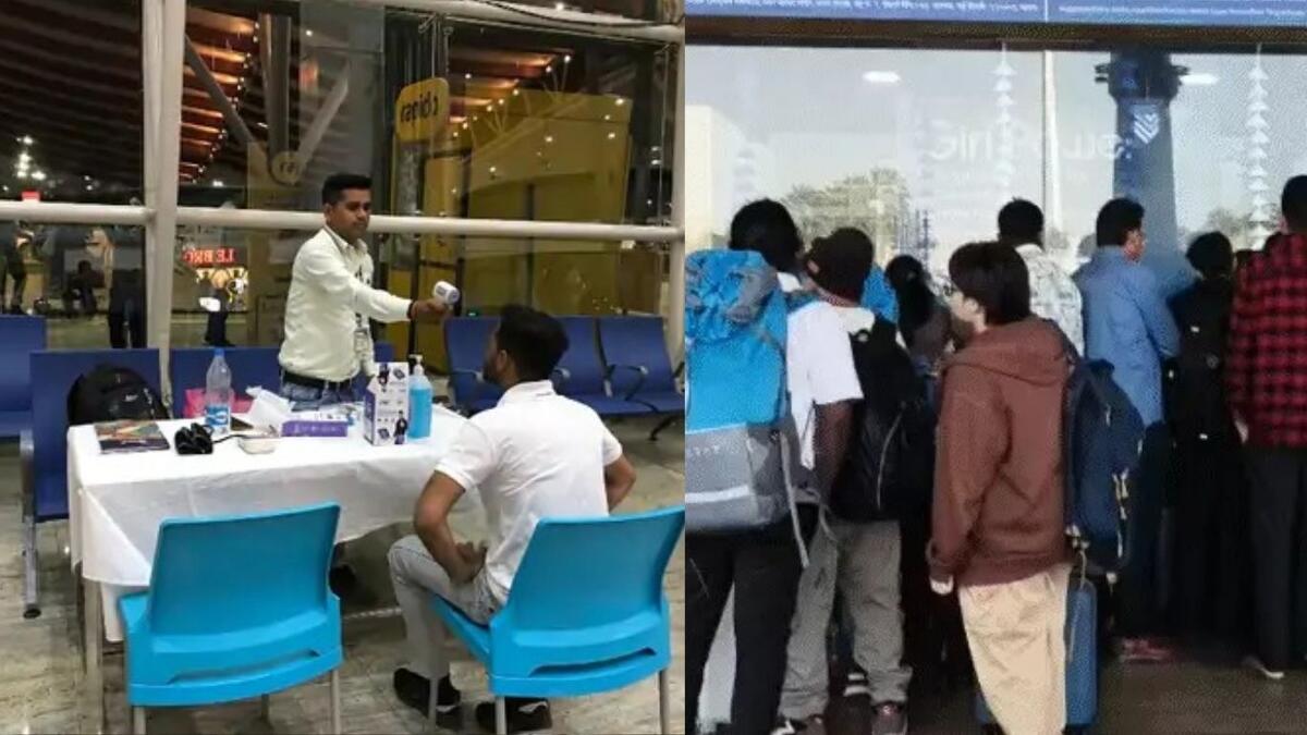 CG : इबोला वायरस को लेकर अलर्ट, रायपुर एयरपोर्ट में यात्रियो... - CG Sandesh