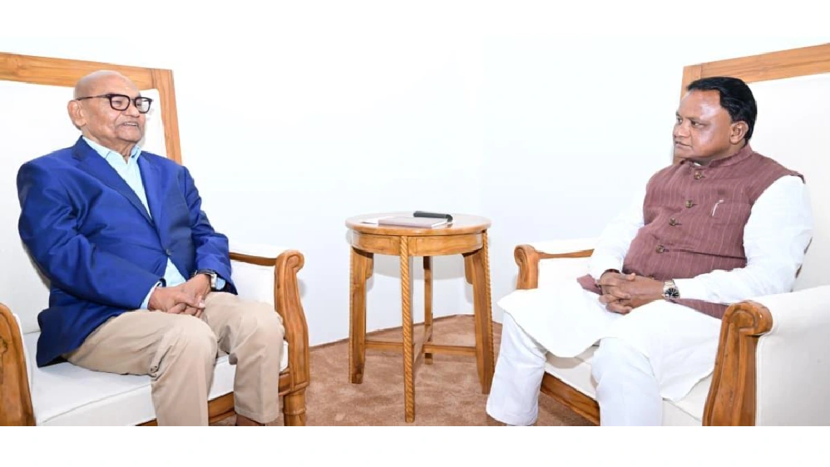 ओडिशा के मुख्यमंत्री और अनिल अग्रवाल ने ओडिशा में वेदांता पर... - CG Sandesh