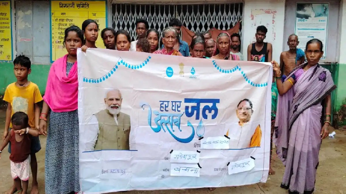 बसना : 127.47 लाख रुपए की लागत से पानी टंकी का निर्माण, ग्रा... - CG Sandesh