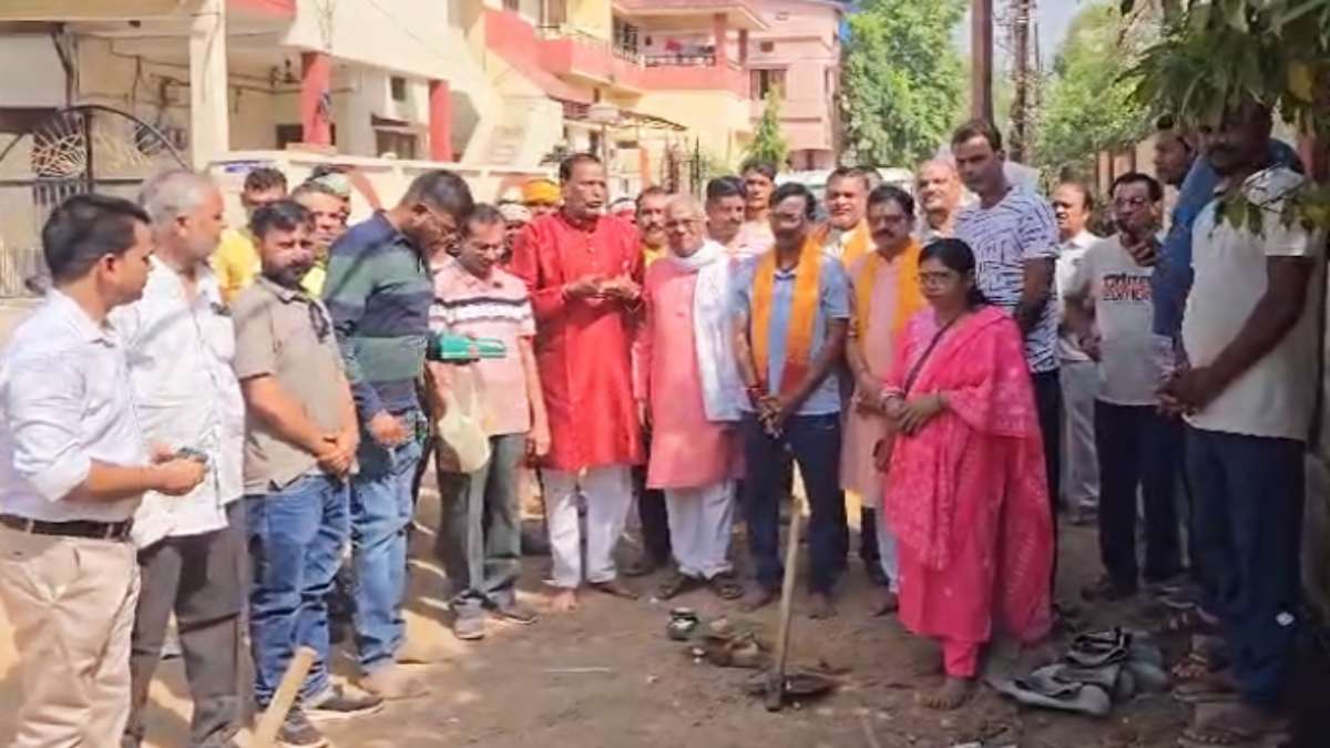 रायगढ़ में विकास कार्यों को मिली रफ्तार, 44 लाख के सीसी रोड-... - CG Sandesh
