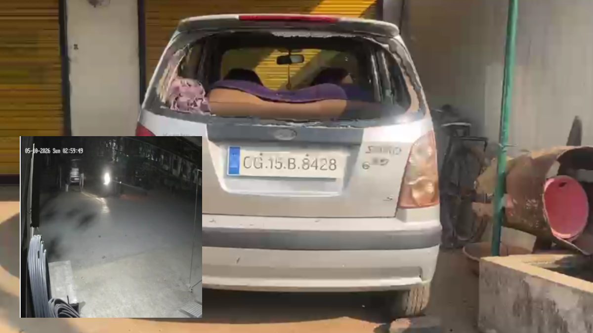 जैजैपुर से मालखरौदा तक बदमाशों का आतंक..रातभर कारों के शीशे ... - CG Sandesh