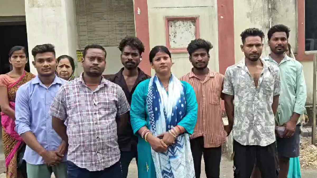 गांधी पुतला चौक पर दुकान लगाने की अनुमति मांगने कलेक्टर पहुं... - CG Sandesh