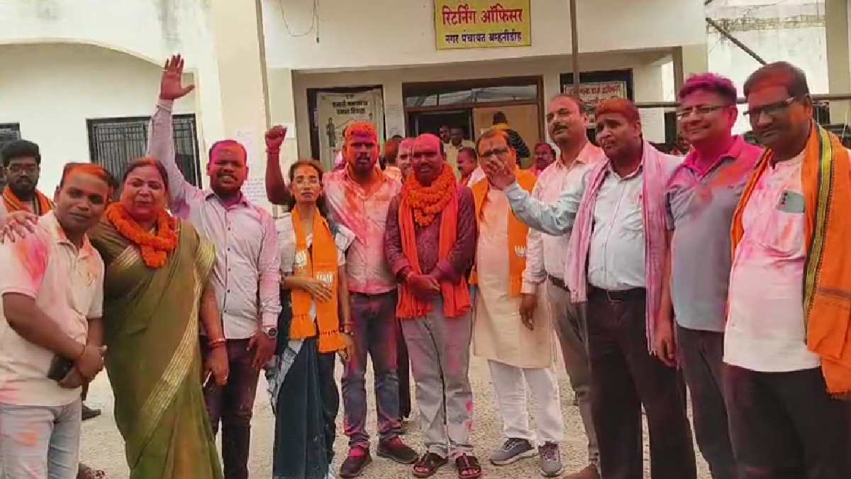 नगर पंचायत बम्हनीडीह में भाजपा की बड़ी जीत, अध्यक्ष पद पर 88... - CG Sandesh
