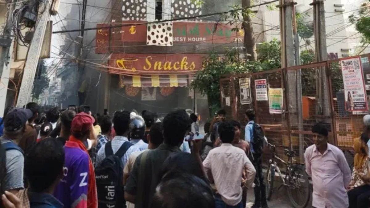  राजधानी के मशहूर रेस्टोरेंट में लगी भीषण आग, 20 लोगों की म... - CG Sandesh