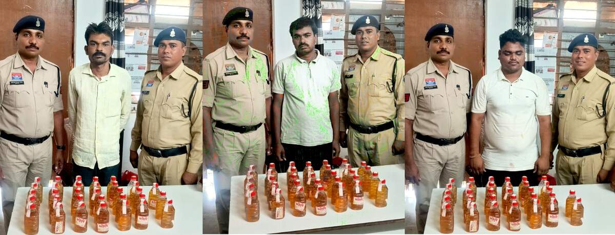 CG : ऑपरेशन निश्चय के तहत पुलिस की बड़ी कार्रवाई, अवैध शराब ... - CG Sandesh