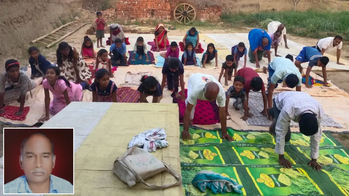 बसना : 74 की उम्र में भी युवाओं सा उत्साह, 20 वर्षों से गांव... - CG Sandesh