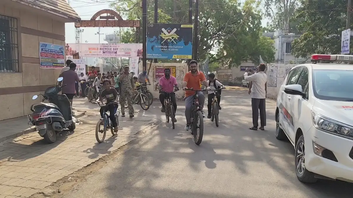 विश्व साइकिल दिवस पर महासमुंद में निकली साइकिल रैली, स्वस्थ ... - CG Sandesh