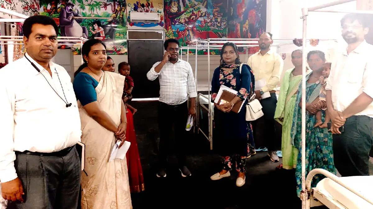 जिला पंचायत सीईओ हेमंत रमेश नंदनवार ने सरायपाली व बसना के सा... - CG Sandesh