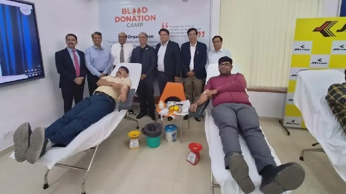 जेके ऑर्गेनाइजेशन का राष्ट्रव्यापी ब्लड डोनेशन ड्राइव - CG Sandesh