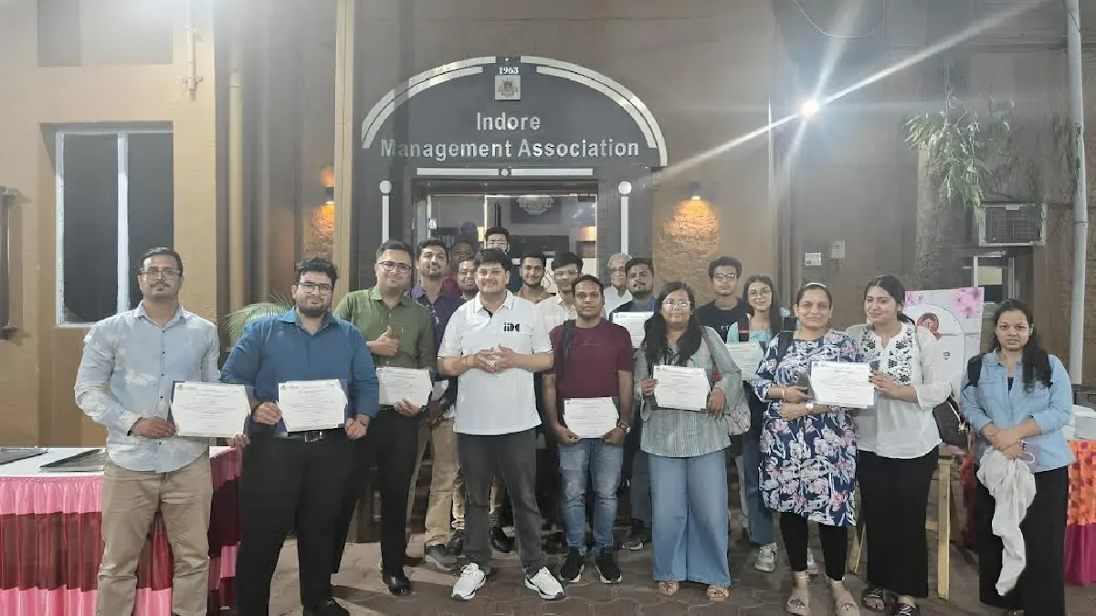 आईएमए की डिजिटल मार्केटिंग वर्कशॉप में 40+ लोगों ने सीखा एआई... - CG Sandesh