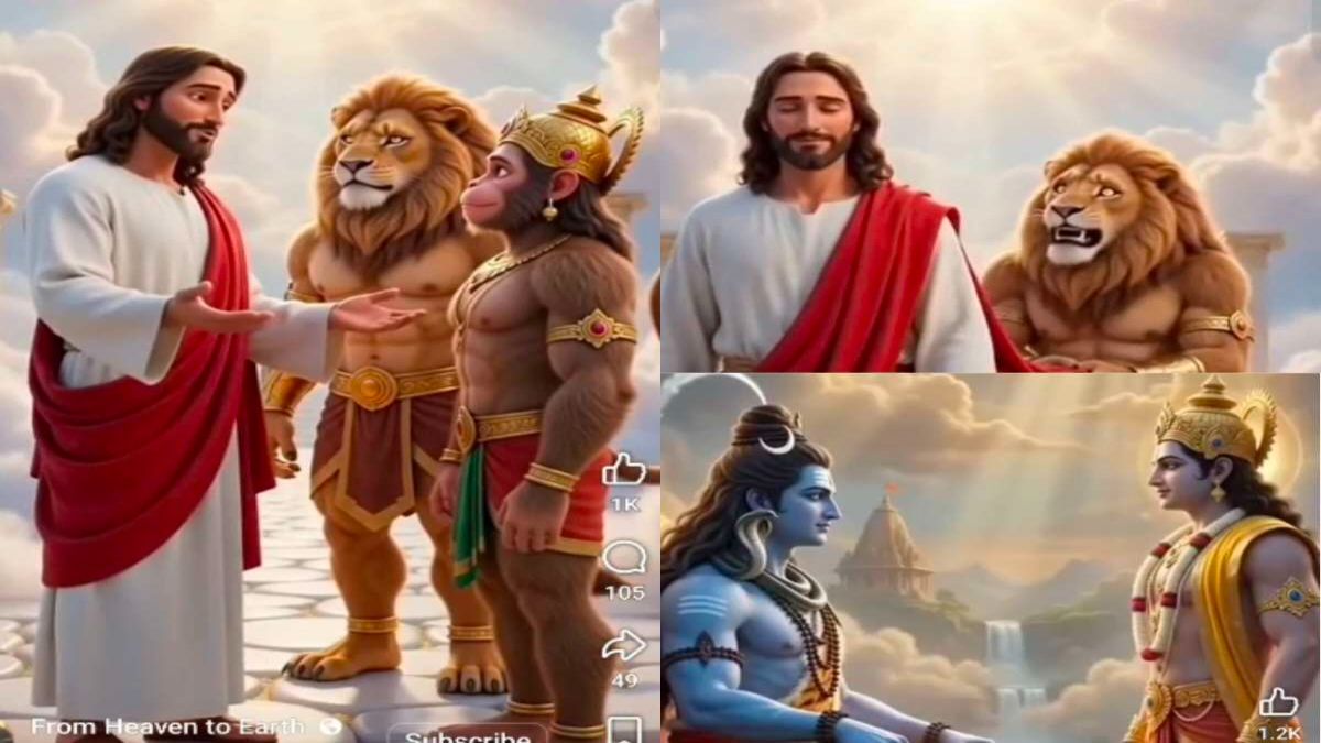 CG : AI वीडियो में Jesus को बताया हिंदू देवताओं का पिता, मचा... - CG Sandesh