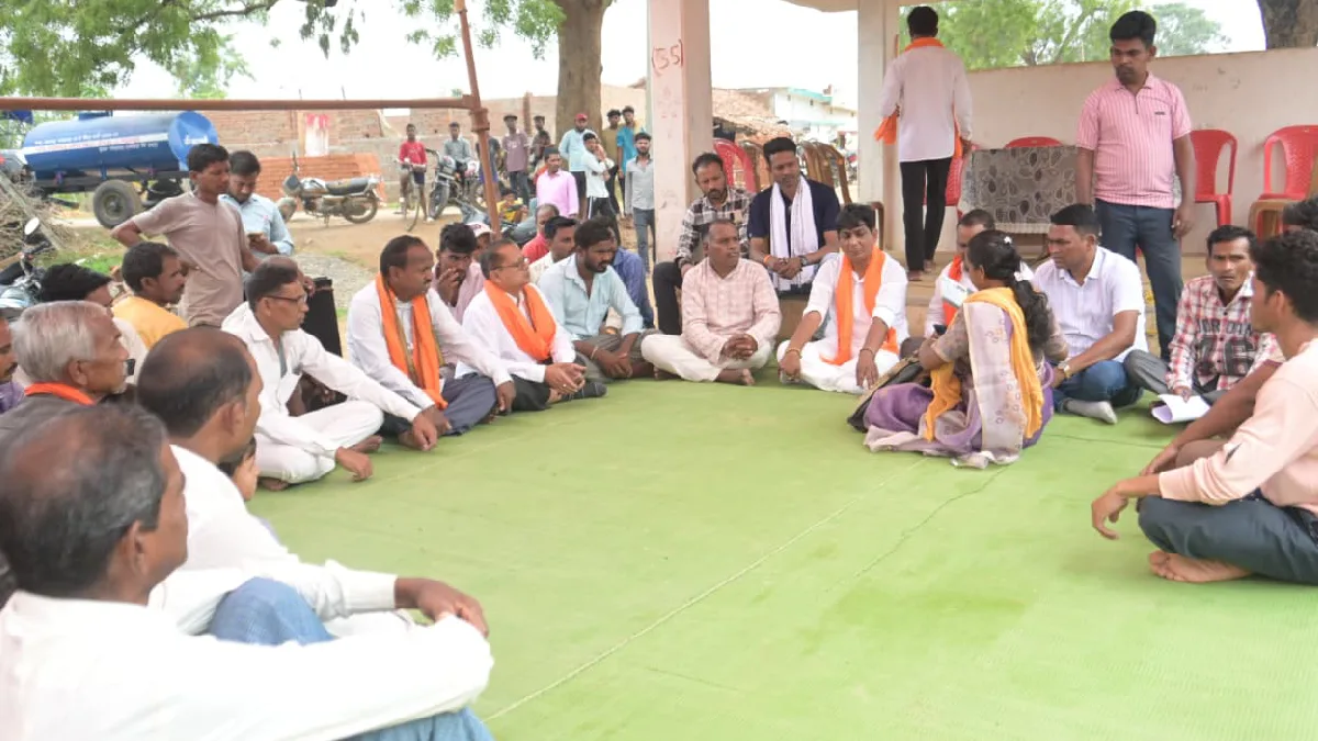 महासमुंद : विधायक योगेश्वर राजू सिन्हा ने रामखेड़ा और पटेवा ... - CG Sandesh