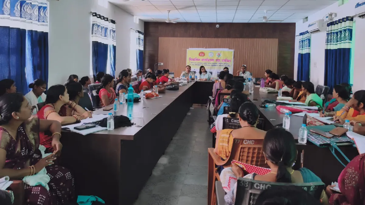 बसना : मितानिनों की सक्रिय भागीदारी से गांव-गांव पहुंचेगी बेहतर स्वास्थ्य सेवाएं- डॉ. आई नागेश्वर राव