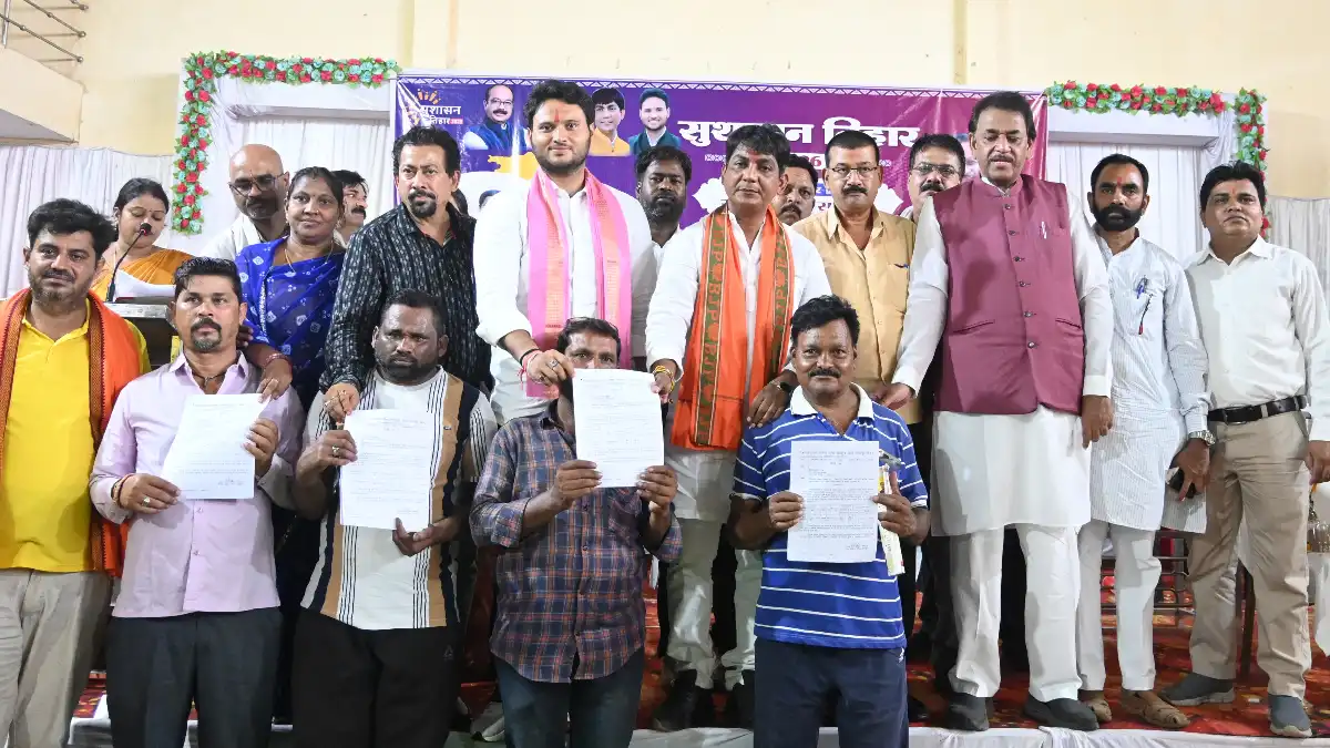 महासमुंद शहर में विकास की कमी नहीं होगी - विधायक सिन्हा - CG Sandesh