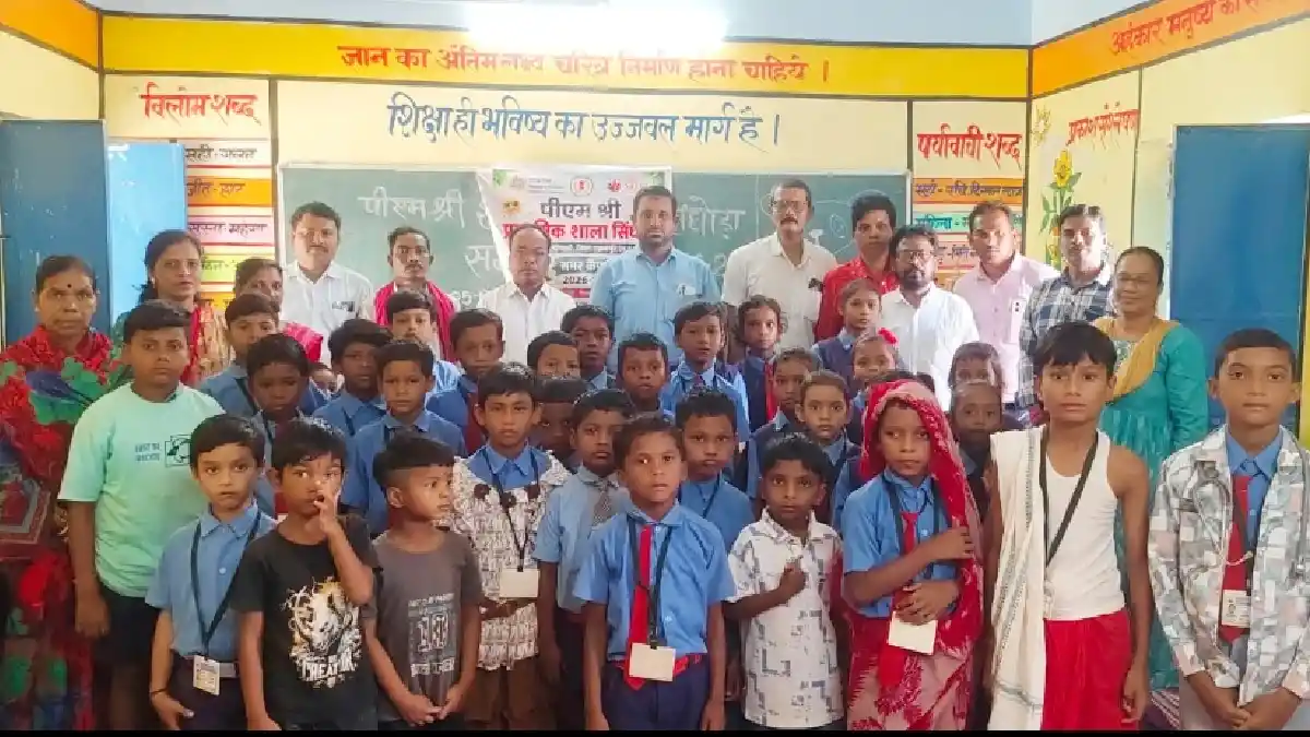 सरायपाली : पीएम श्री शासकीय प्राथमिक शाला सिंघोड़ा के दस दिवस... - CG Sandesh