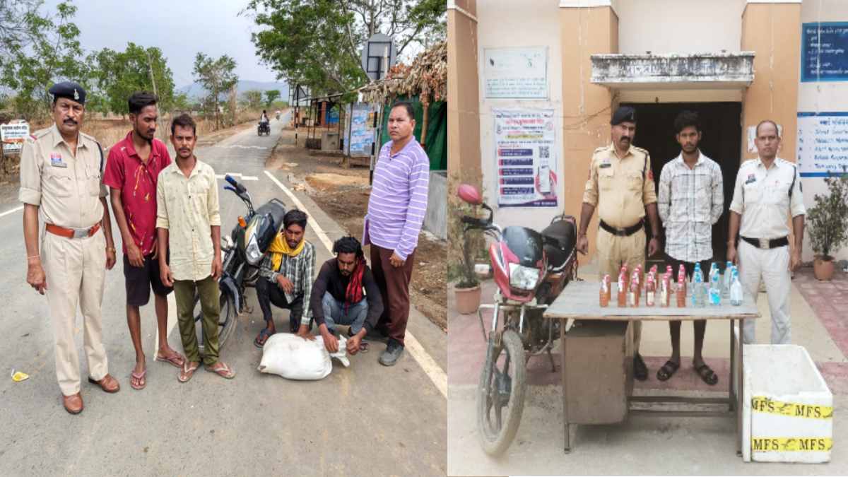 महासमुंद पुलिस की अवैध शराब के खिलाफ बड़ी कार्रवाई, 86 लीटर ... - CG Sandesh
