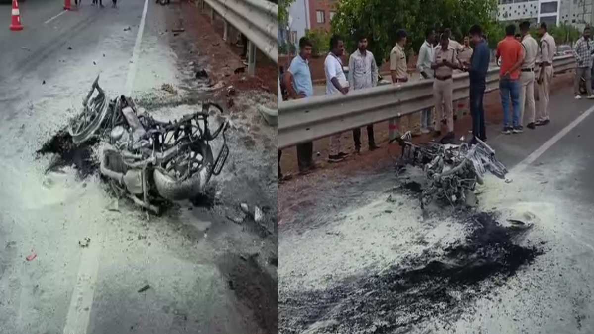 दुर्ग NH-53 पर दर्दनाक सड़क हादसा: ट्रेलर की चपेट में आने से... - CG Sandesh