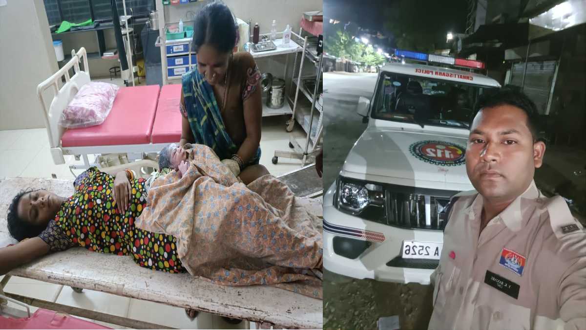 डायल 112 की तत्परता से सुरक्षित हुई प्रसूता और नवजात की जान,... - CG Sandesh