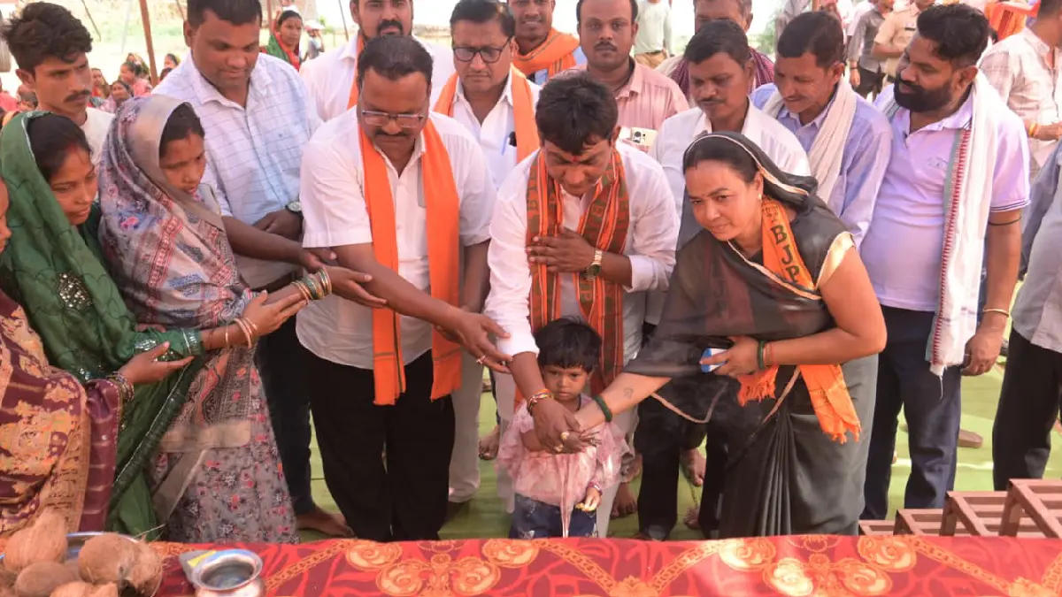 महासमुंद : विभिन्न विकास कार्यों का विधायक योगेश्वर राजू सिन... - CG Sandesh