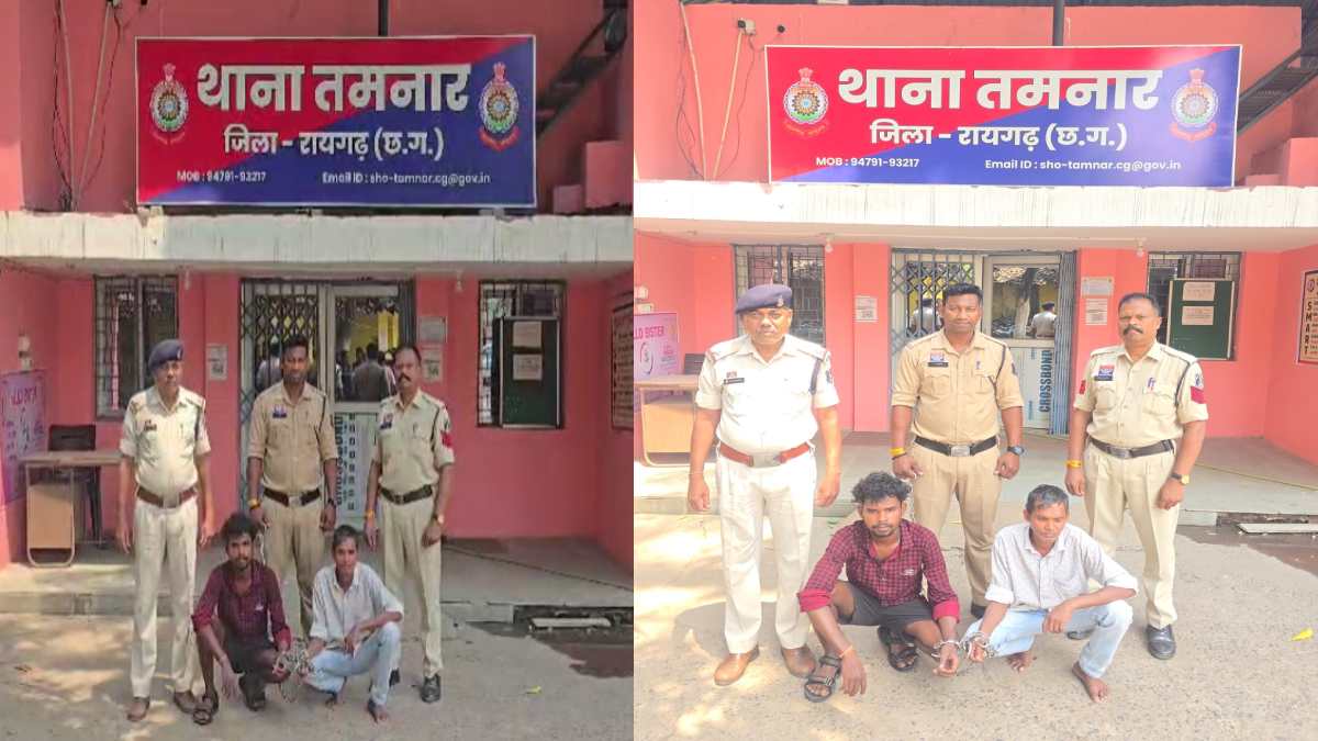 तमनार पुलिस ने 24 घंटे में सुलझाई हत्या की गुत्थी, नाबालिग स... - CG Sandesh