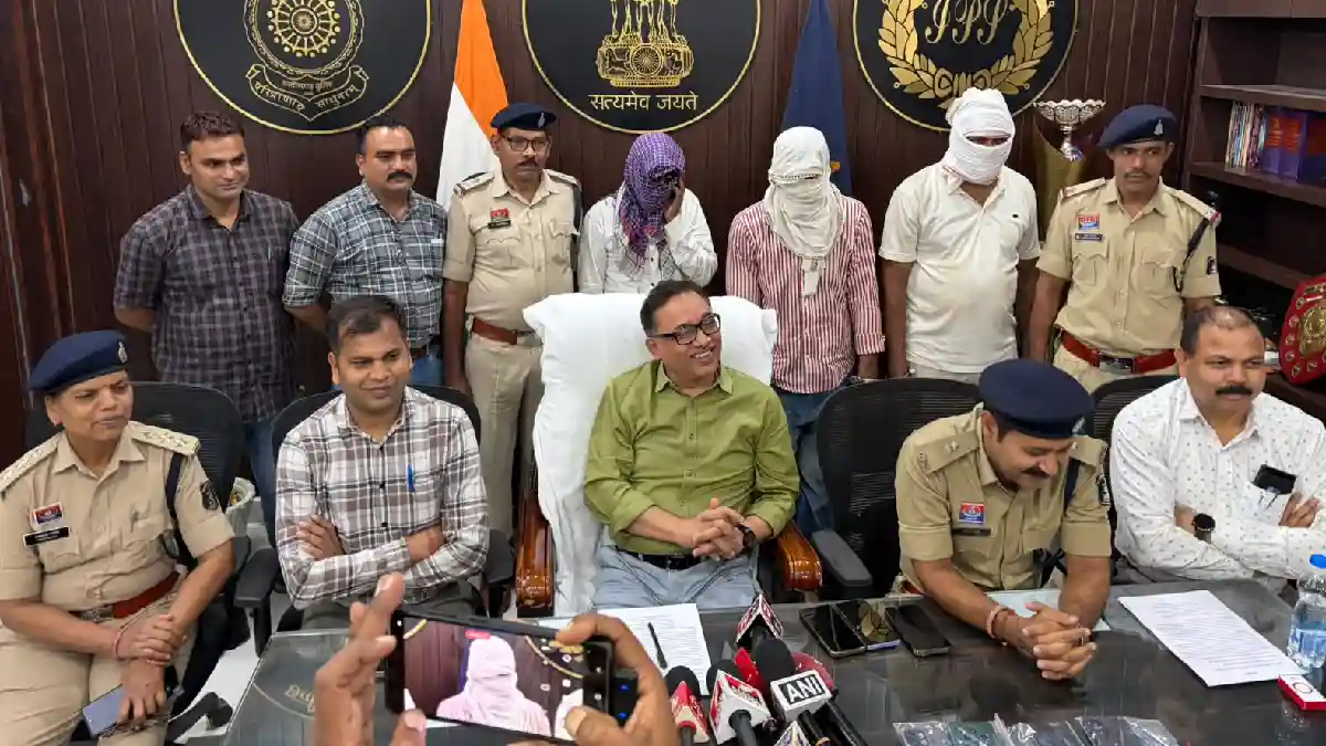 CG : किराना व्यवसायी के अपहरण मामले में गिरोह के 3 आरोपी गिर... - CG Sandesh