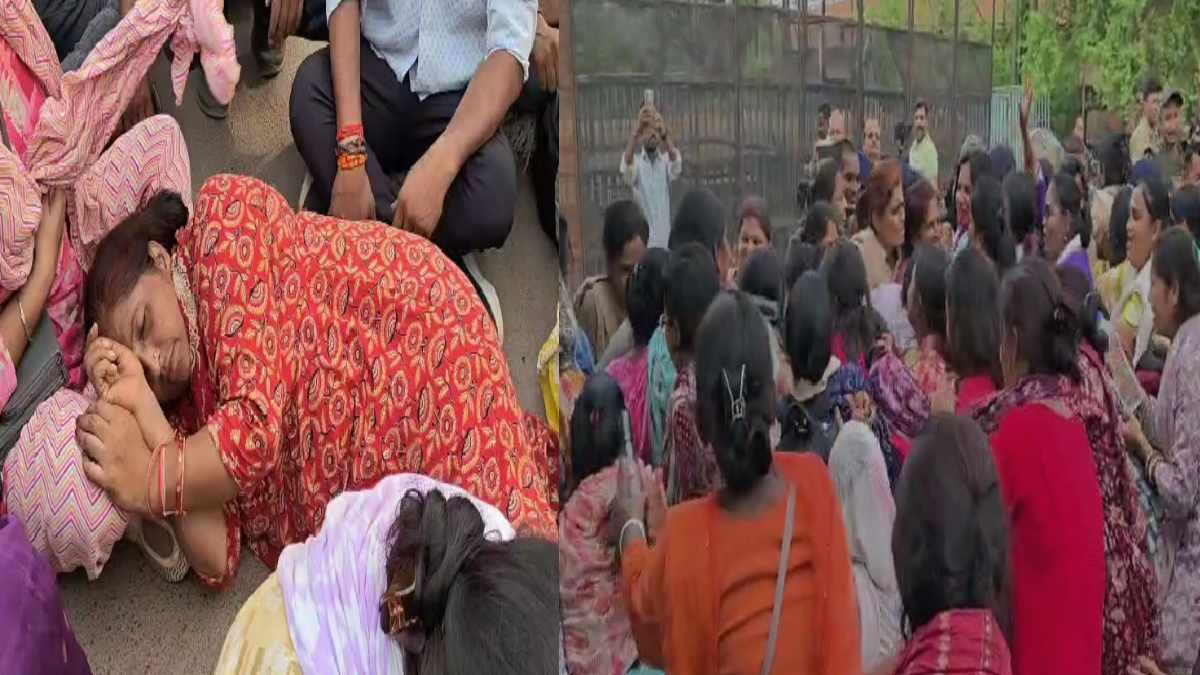 दुर्ग में अतिथि शिक्षकों का जंगी प्रदर्शन, रायपुर कूच से पहल... - CG Sandesh