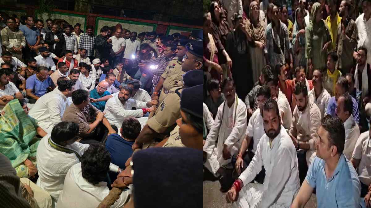 Raipur : राहुल गांधी के आह्वान पर रायपुर में कांग्रेस का प्र... - CG Sandesh