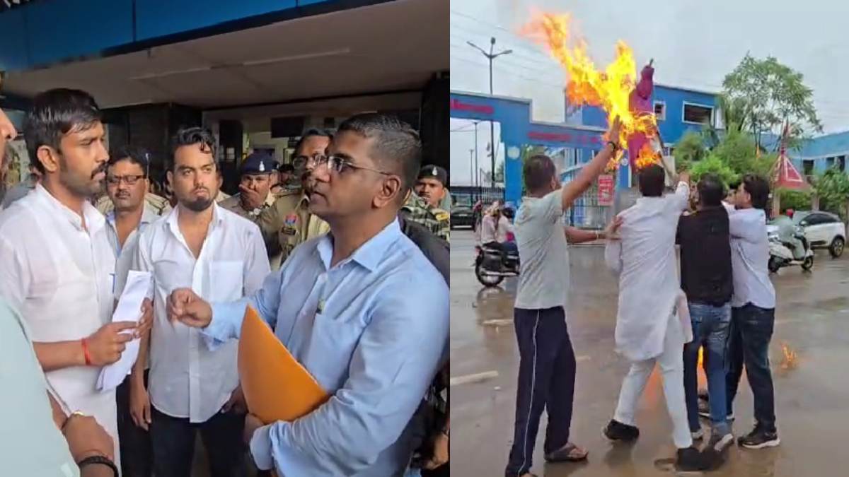 राजनांदगांव: नवजात की मौत के मामले में युवा कांग्रेस का प्रद... - CG Sandesh