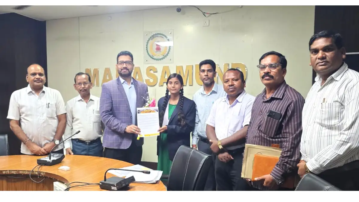 महासमुंद की छात्रा रागनी साहू का अंतरराष्ट्रीय चंद्र मिशन ‘श... - CG Sandesh