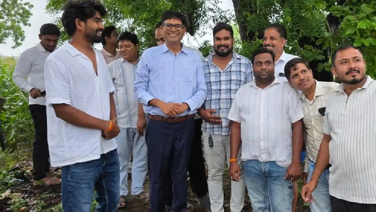 बसना : रायपुर में किया वादा निभाने बेलटीकरी में किसान के खेत... - CG Sandesh