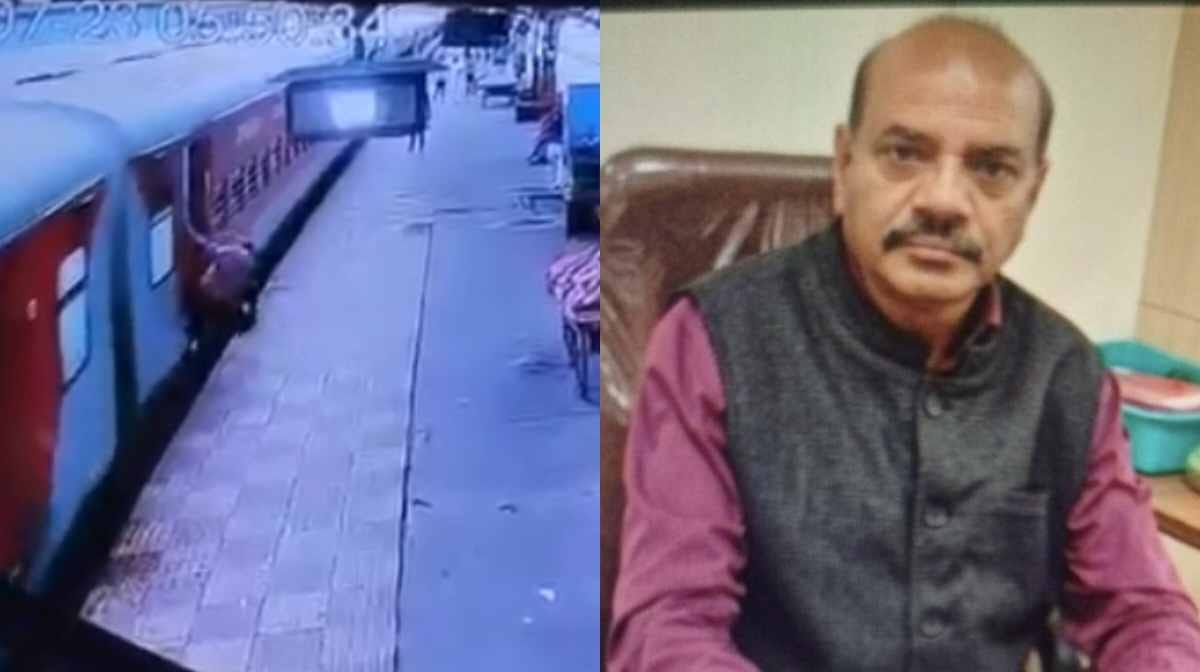  CG : चलती ट्रेन पकड़ने के दौरान गिरने से एरिया मैनेजर की दर... - CG Sandesh