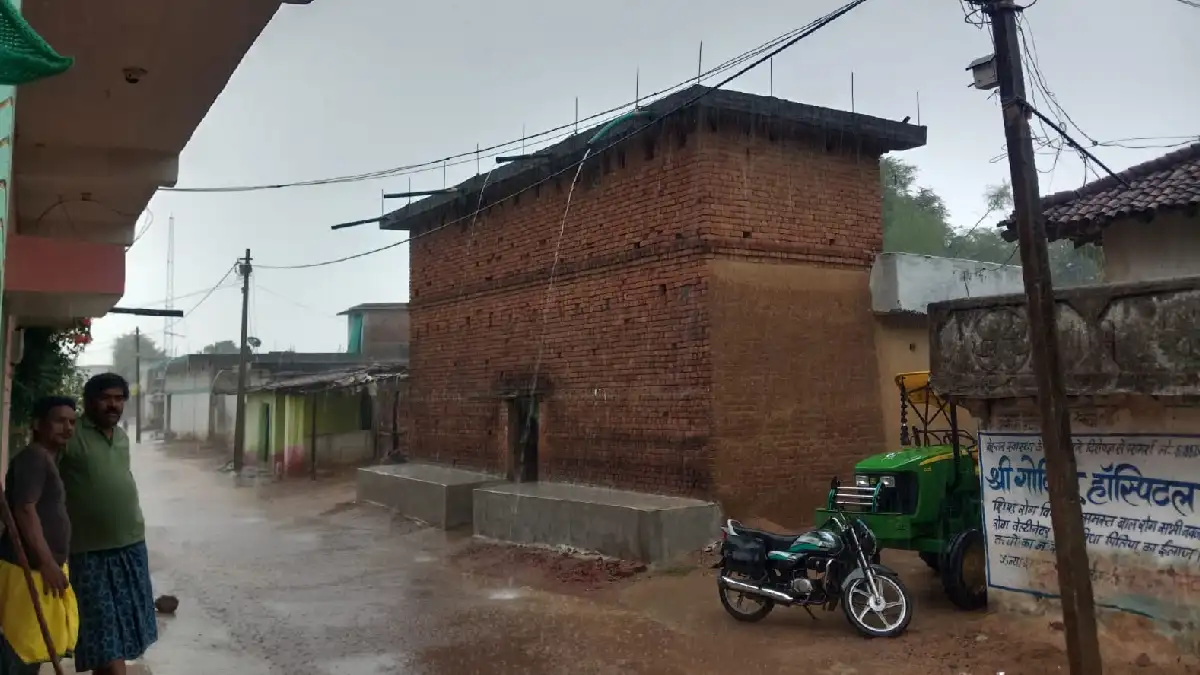 झमाझम बारिश से बसना अंचल में लौटी उम्मीद, खेतों की ओर बढ़े किसान; धान बोनी पकड़ेगी रफ्तार